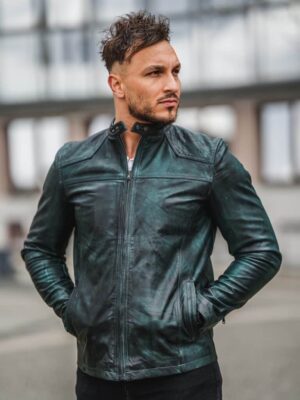 Griffin Leather Jacket