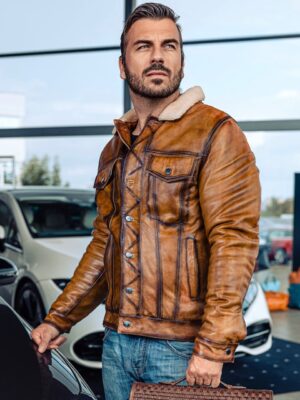 Dusk Leather Fur Jacket