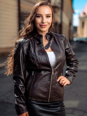 Amelie Leather Jacket