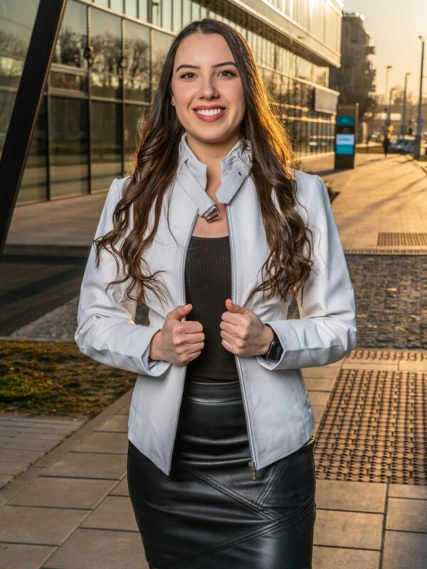 Amelie Leather Jacket - Image 3