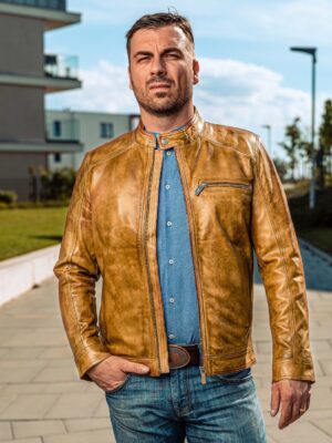 Aceon Leather Jacket