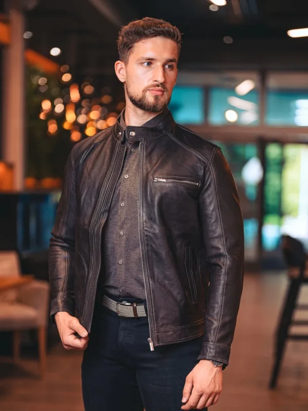 Aceon Leather Jacket - Image 2