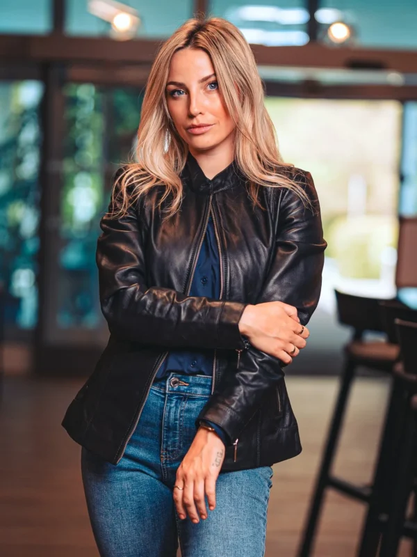 Madeleine Leather Jacket - Image 5