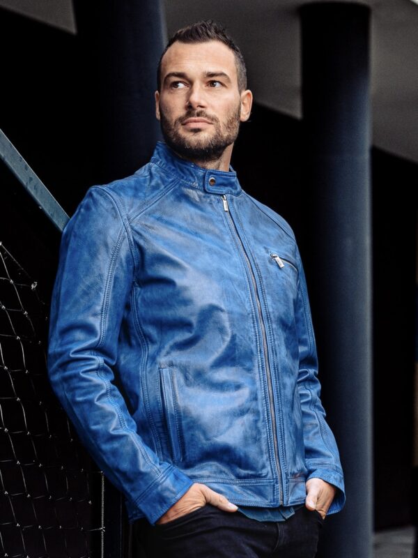 Aceon Leather Jacket - Image 4