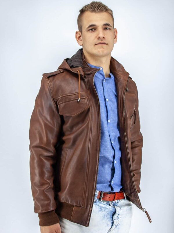 Forge Leather Jacket - Image 9