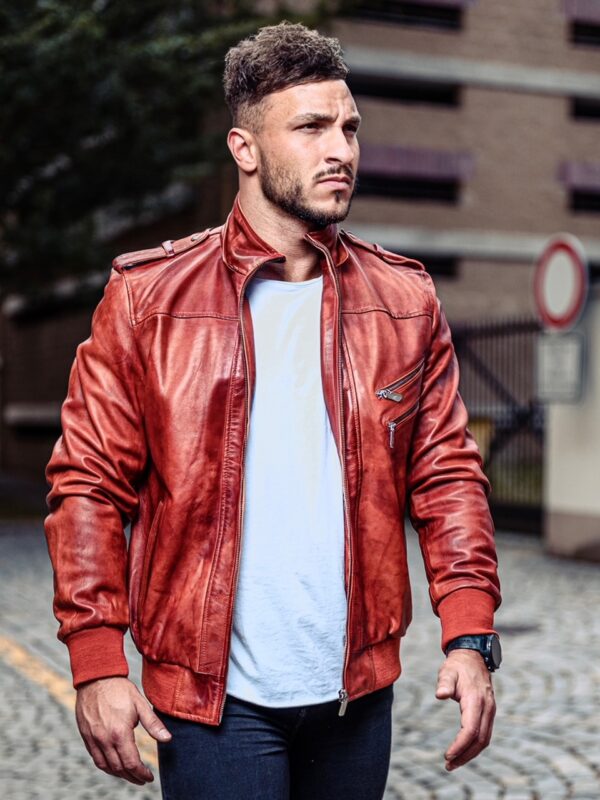 Forge Leather Jacket - Image 8