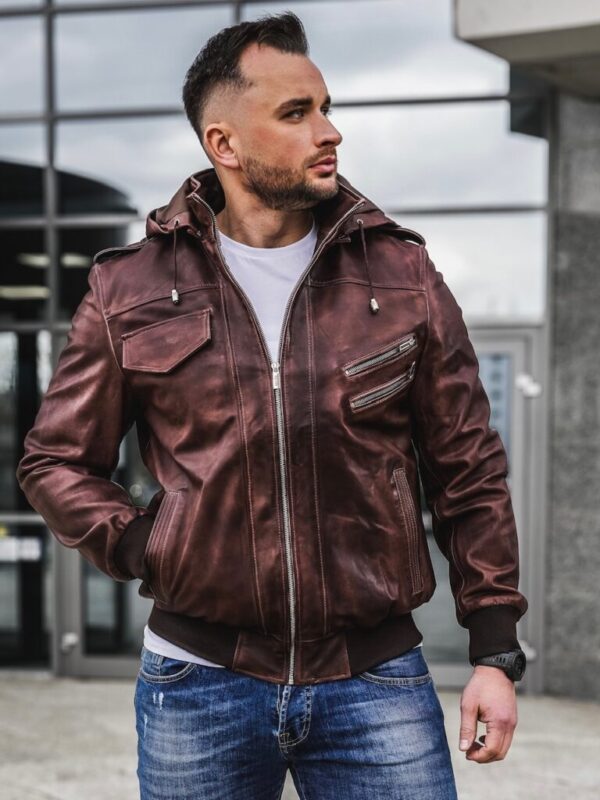 Forge Leather Jacket - Image 7
