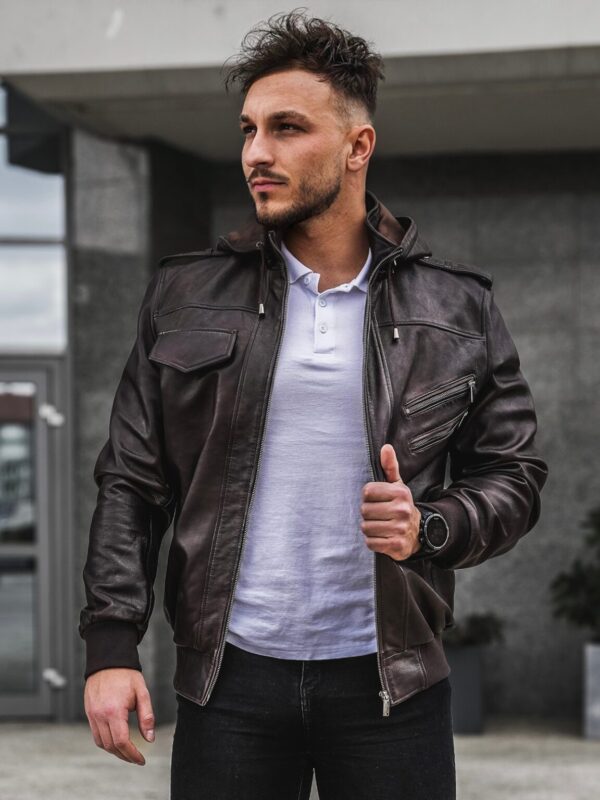 Forge Leather Jacket - Image 5