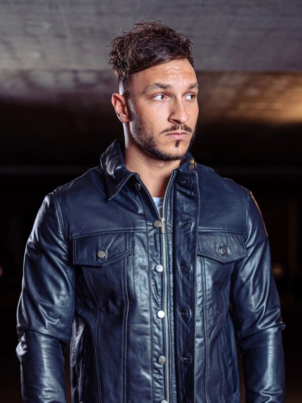 Falcon Leather Jacket - Image 5