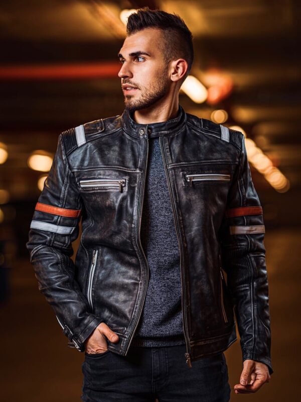 Garrison Leather Jacket - Image 6