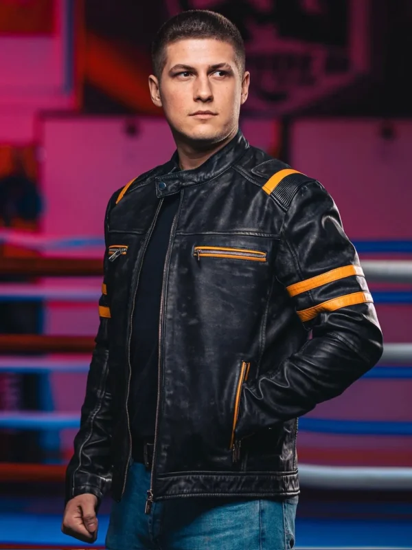 Garrison Leather Jacket - Image 4