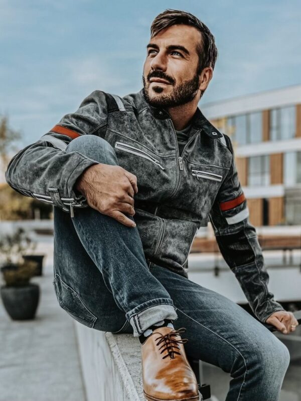 Garrison Leather Jacket - Image 3
