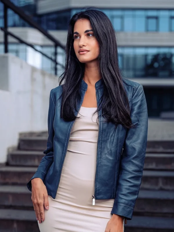 Madeleine Leather Jacket - Image 13