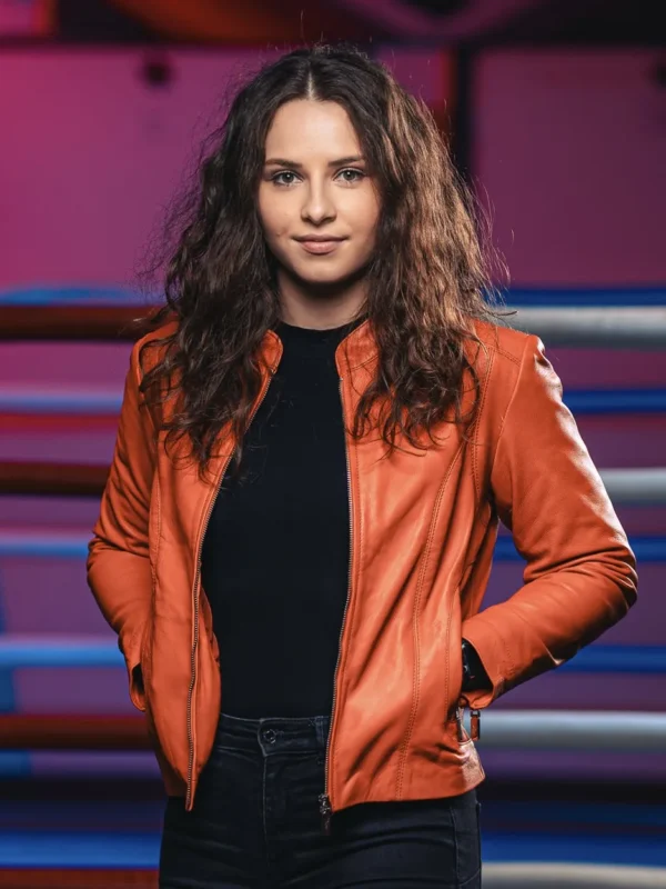 Madeleine Leather Jacket - Image 15