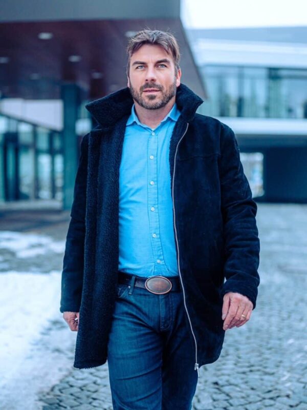 Valor Leather Fur Coat - Image 4