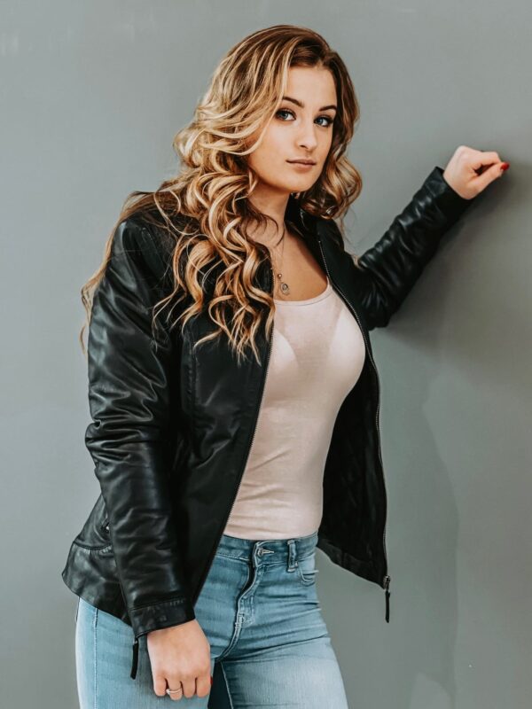 Madeleine Leather Jacket - Image 4