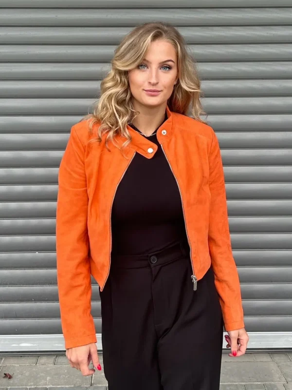 Emma Leather Jacket - Image 4