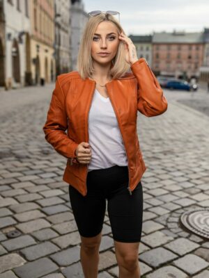 Nora Leather Jacket